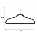 Set de 100 Perchas Aterciopeladas Antideslizantes – Ultra Finas Ahorra Espacio (ENVÍO GRATIS)