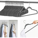 Set de 100 Perchas Aterciopeladas Antideslizantes – Ultra Finas Ahorra Espacio (ENVÍO GRATIS)